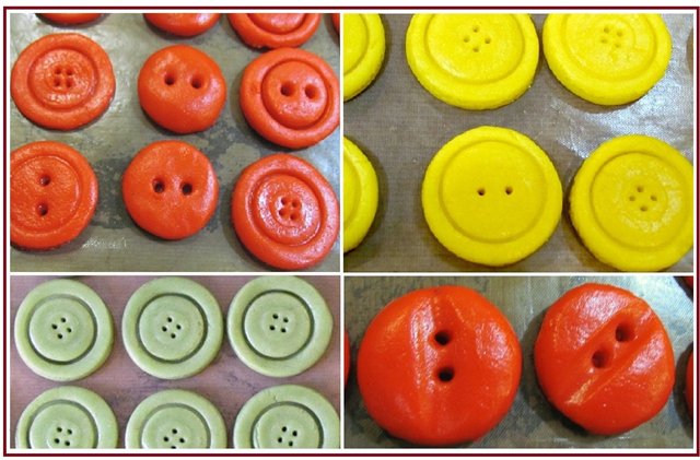 כפתורים עוגיות (תנור)