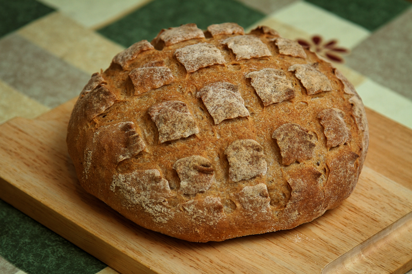 خبز على الطراز الريفي / Pain de campagne (فرن)