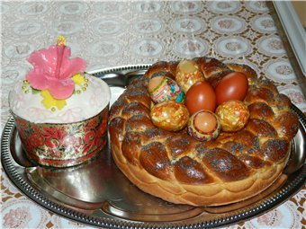 Ejemplos de decoración de pasteles de Pascua y Pascua