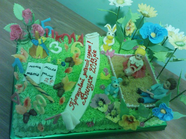 School, kindergarten, university (cakes)