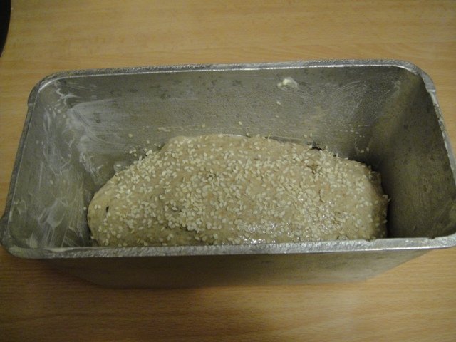 Whole grain rye-wheat bread with sourdough dried fruits