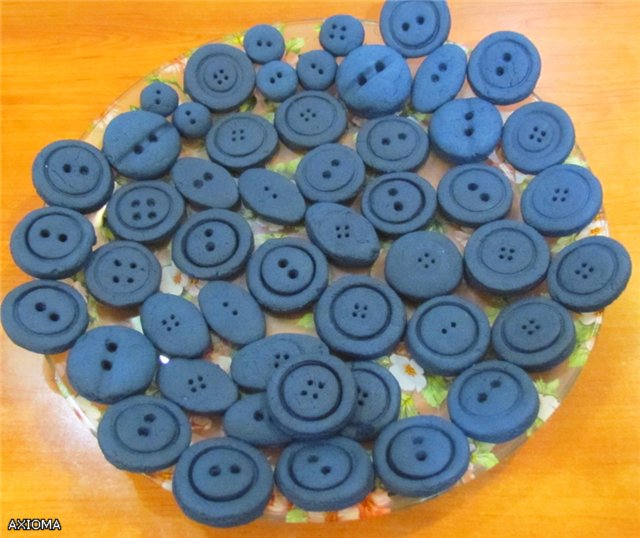 Buttons Cookies (Oven)