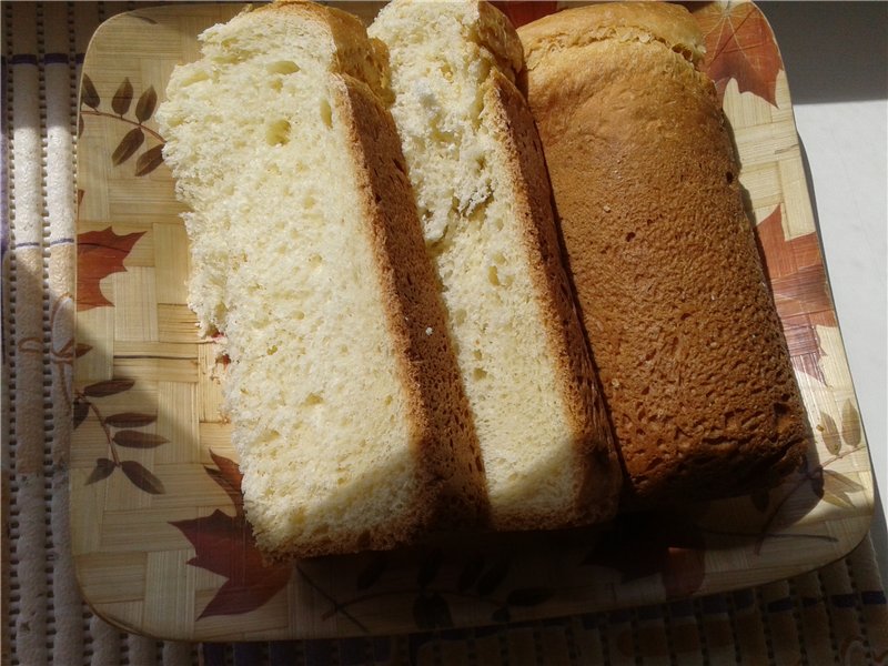 Bita ciasto w wypiekaczu do chleba (opcja 1)