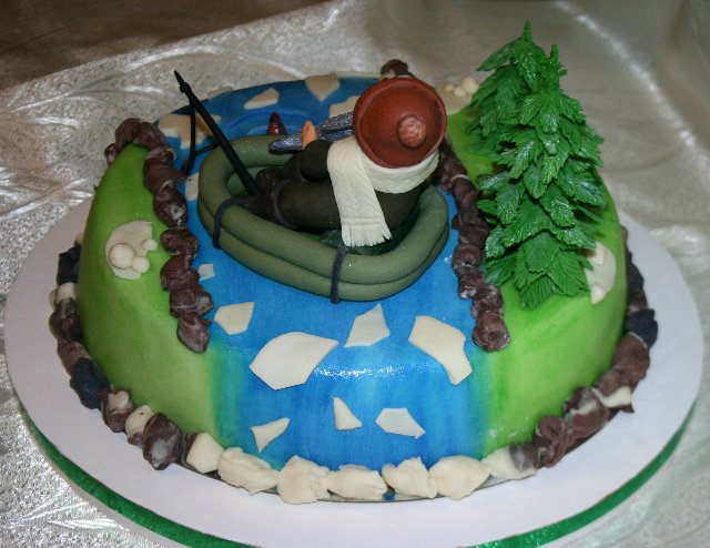 Hunting, Fishing (cakes)