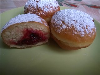 Donuts Berliner with filling