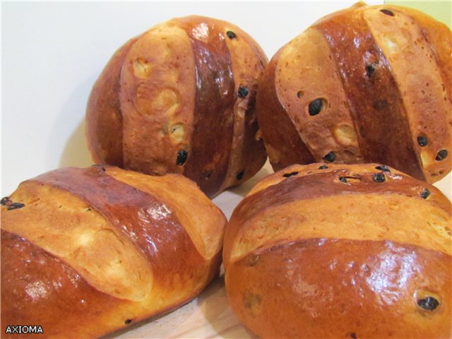 Dnepropetrovskaya-broodje in de oven volgens GOST