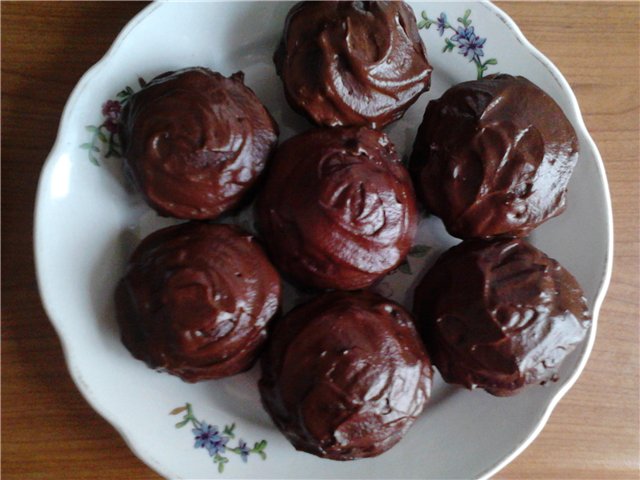 Cupcakes csokoládé öröm