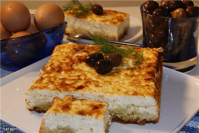 Nyitott sajttorta (Tiropita) és Philo tészta recept