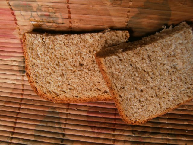 Whole wheat with kefir