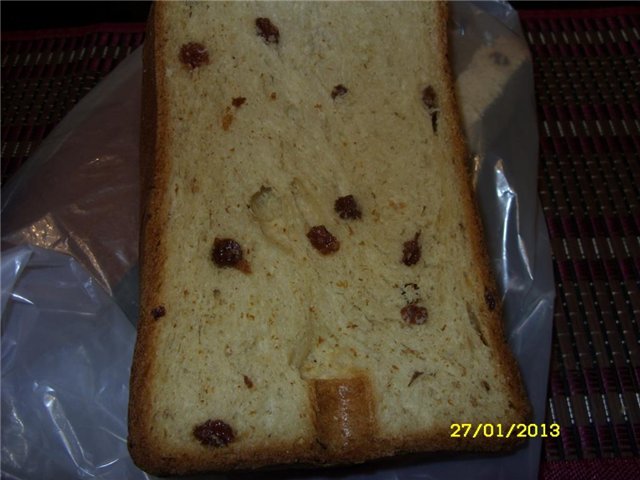 Clatronic BBA 3365. Chleb na herbatę do wypiekacza do chleba