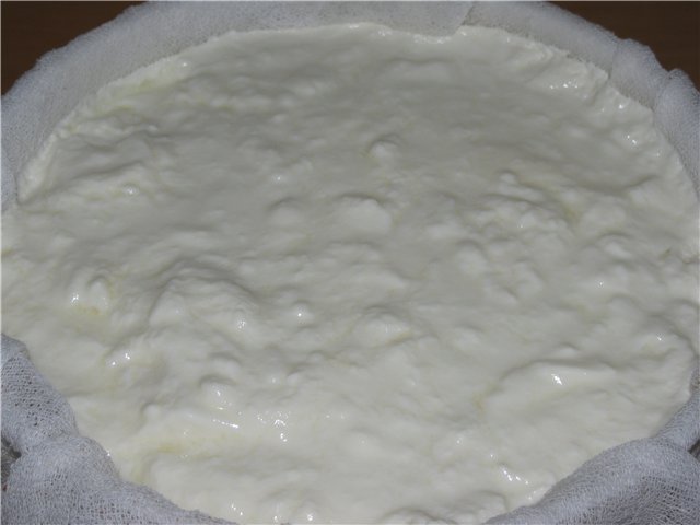 Cuajada de yogur delicada + cuajada de leche horneada