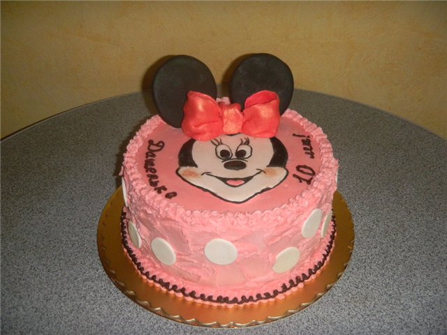 Mickey Mouse Taarten