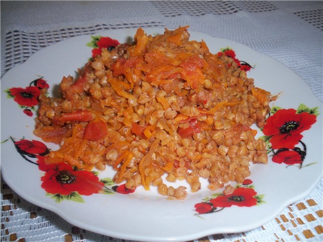 Grano saraceno con verdure "Krasnaya Gorka"