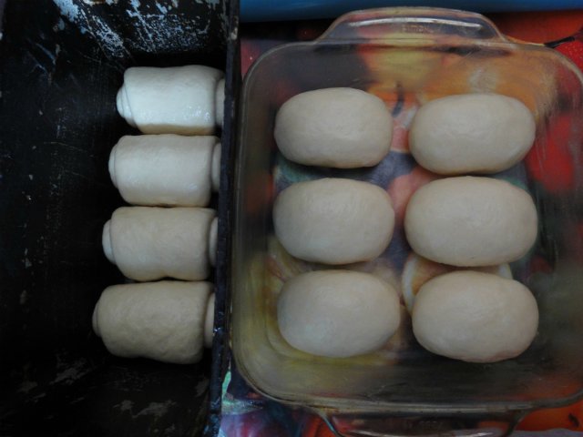 Het deeg is erg zacht (en brood voor een broodmachine) op Tang Zhong