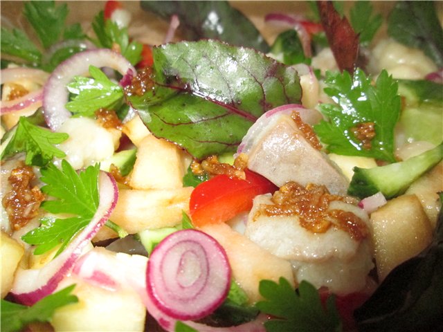 Hering ceviche