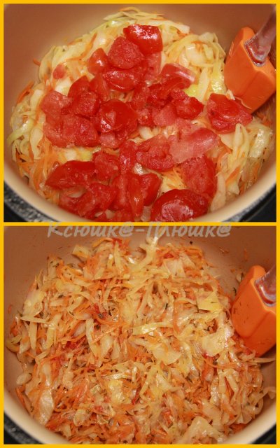 Farmer-style fried cabbage (Brand 6050 pressure cooker)