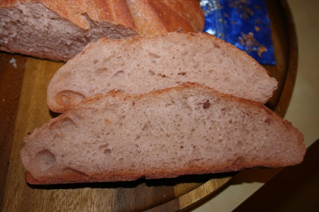 Chleb na herbacie z granatu "Gwiazda bożonarodzeniowa"
