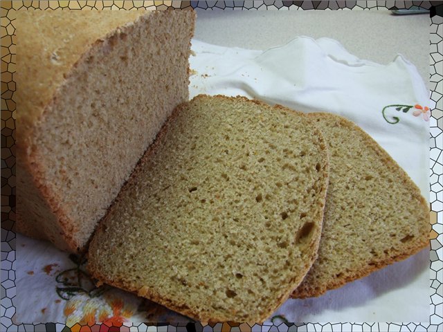 الخبز المصنوع من أنواع مختلفة من الدقيق