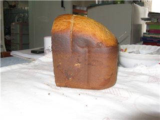 Flemish raspberry bread (Moulinex bread machine)