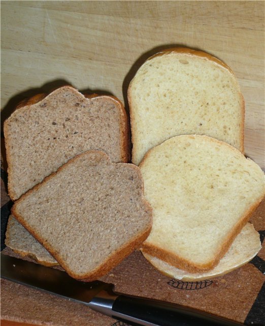 Baking bread in the Daewoo DI-9154 bread maker