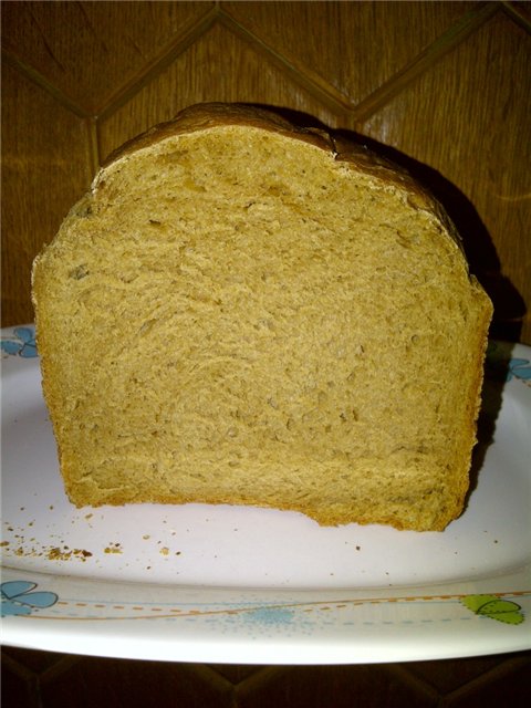Wheat rye bread