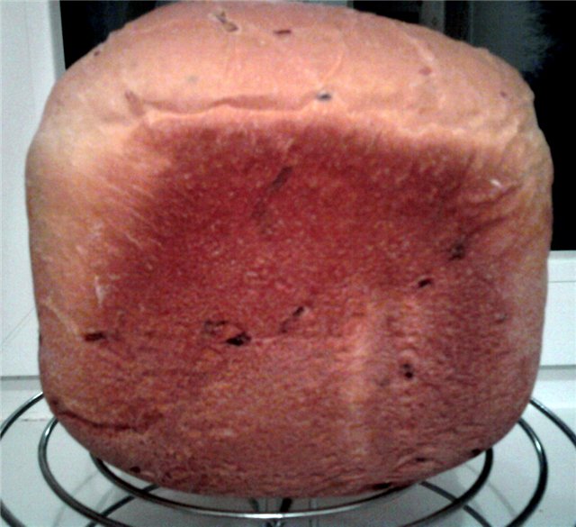 صانع الخبز ماركة 3801. البرنامج 1 - الخبز الأبيض أو الأساسي