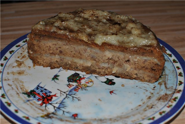 עוגת בננות במולטי קוקר רדמונד RMC-M10