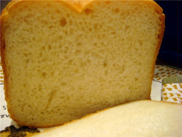 יצרן לחם מותג 3801. תוכנית 1 - לחם לבן או בסיסי