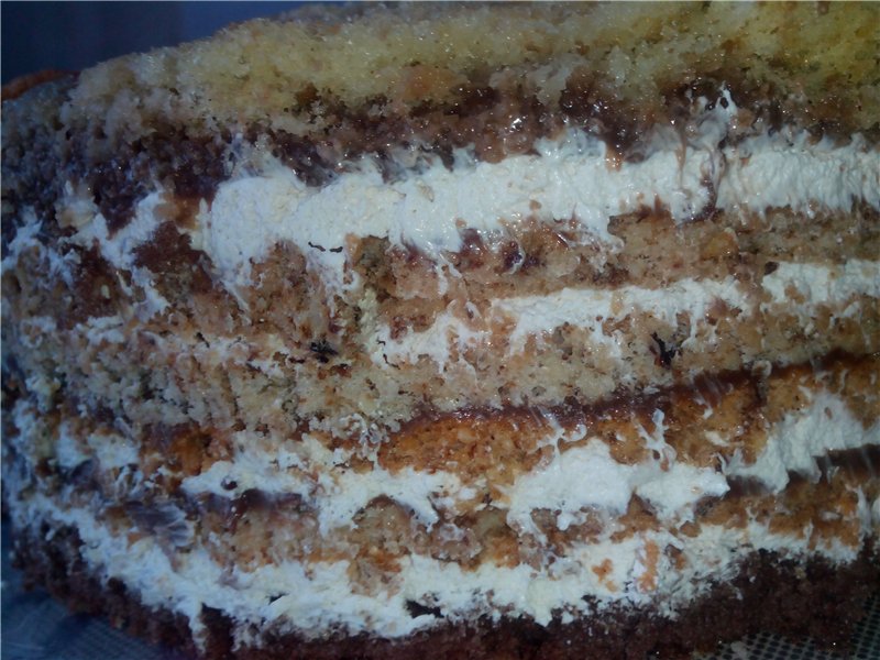 Marjolaine cake