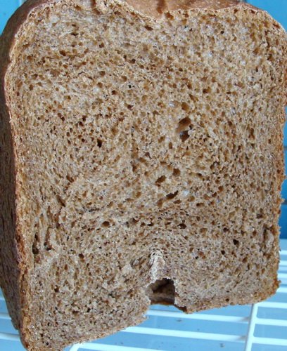100% teljes kiőrlésű korpás kenyér