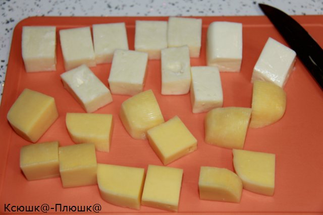 Noci con formaggio o khachapuri pigro (marca 35128 aerogrill)