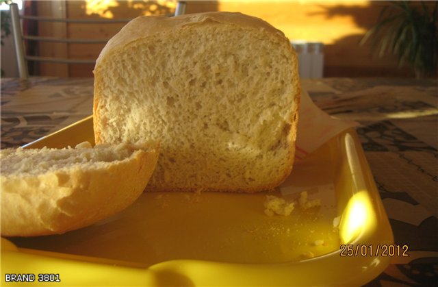 Bread maker Brand 3801. French bread program - 5