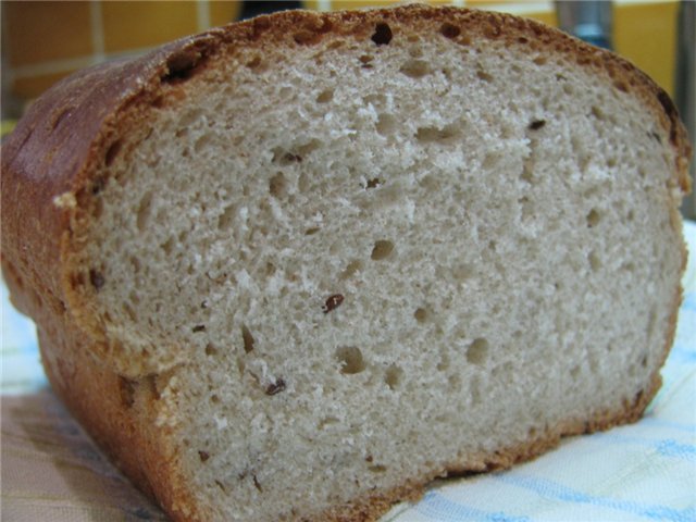 Swedish bread "Limpe" (oven)
