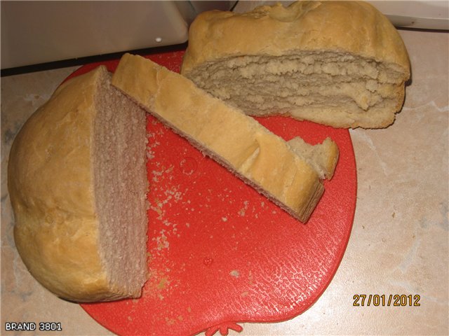 Panificadora Marca 3801.Programa de pan francés - 5