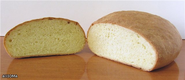 Semolina bread
