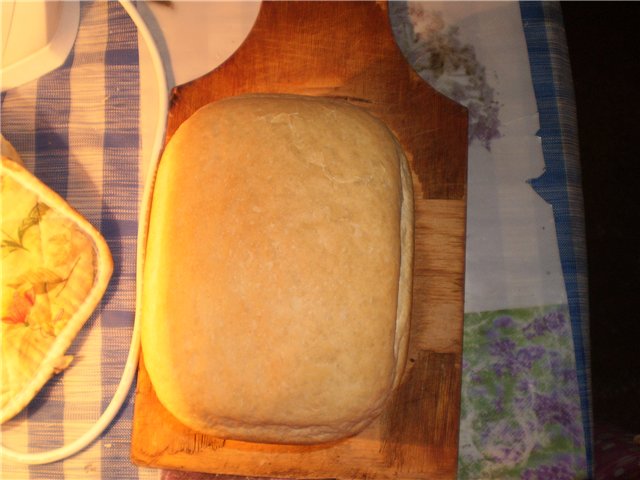 Potato bread (bread maker)