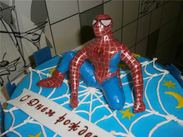 Spiderman-taarten
