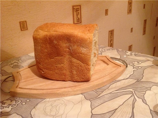 Bork. Homemade white bread