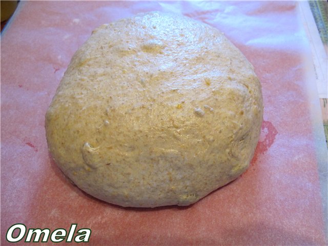 Pan de calabaza con harina integral al horno