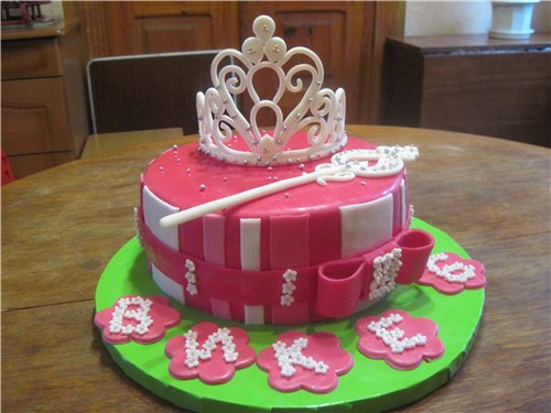 Crowns, tiaras (cakes)