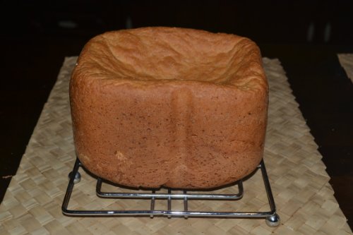 Wheat bran bread (bread maker)