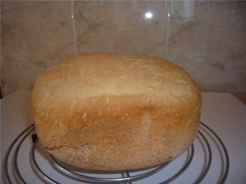 Macchina per il pane marca 3801. Programma 1 - Pane bianco o base