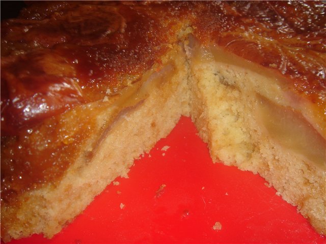 Flip Pie with Pears