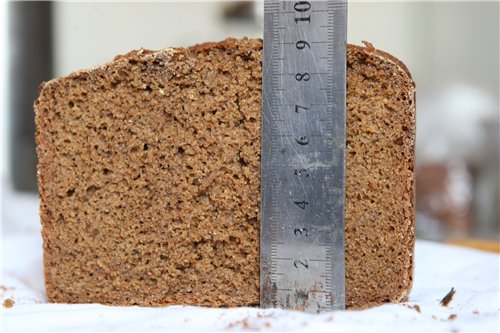 Rye custard bread is real (almost forgotten taste). Baking methods and additives
