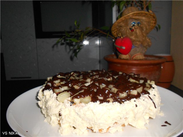 Tradizionale torta di Natale tedesca Baumkuchentorte