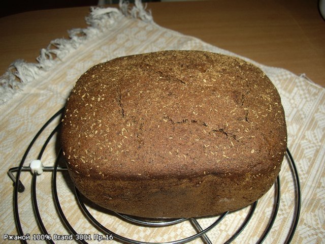 El pan de centeno es real (sabor casi olvidado). Métodos de horneado y aditivos.