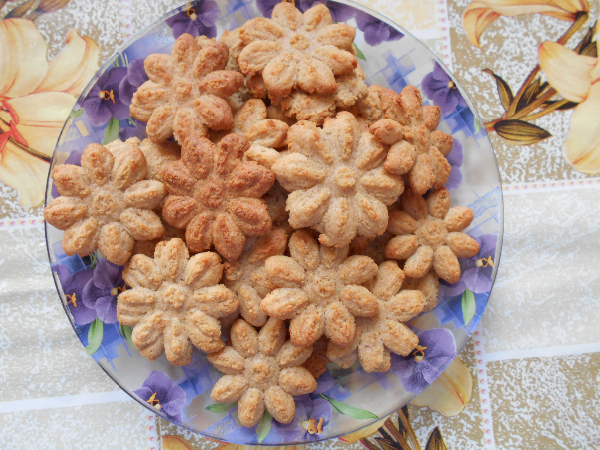 Curd-koekjes (Tescoma-deegpersspuit)