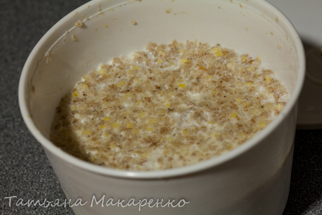Five-grain porridge in Oursson 4002 pressure cooker