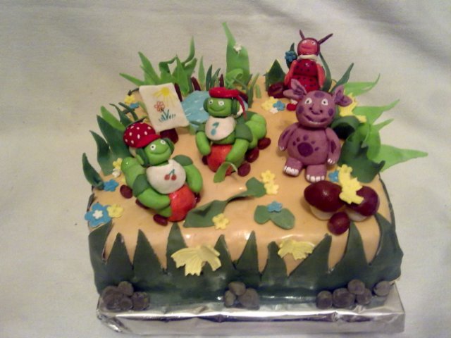 עוגות המבוססות על הסרט המצויר Luntik