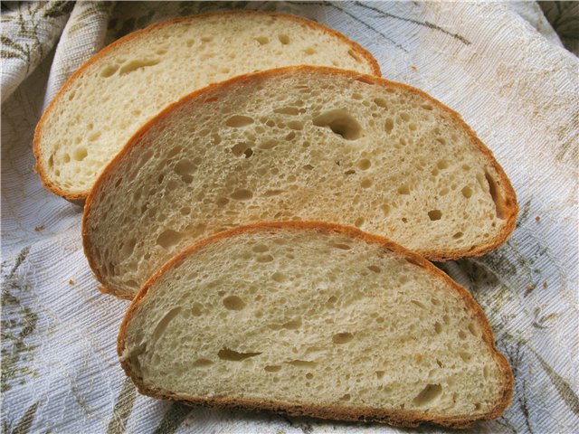 Tejfölös kenyér a sütőben